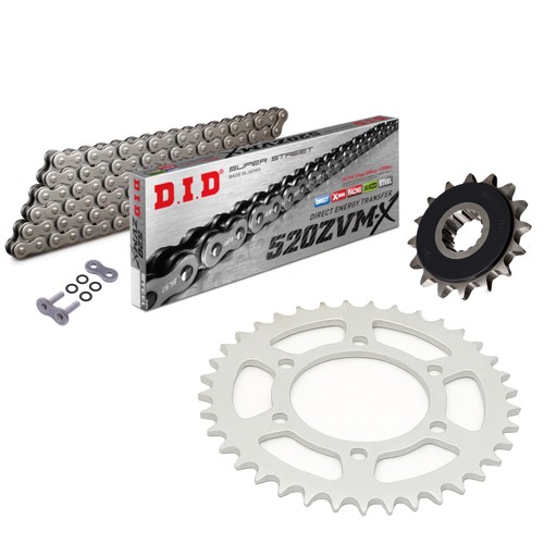 Kit catena pignone sv650x - catena,