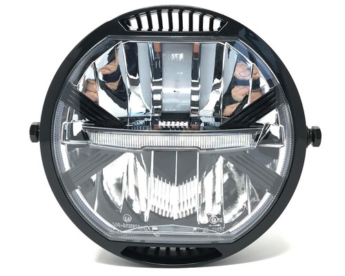 Faro moto led omologato - faro, 7"